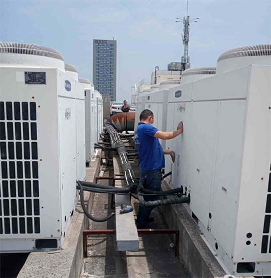 虹口中央空调制热和不制冷系统维修方法